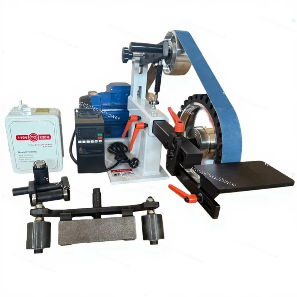 Electric Industrial Grade Horizontal 2x72 Variable Speed Belt Grinder