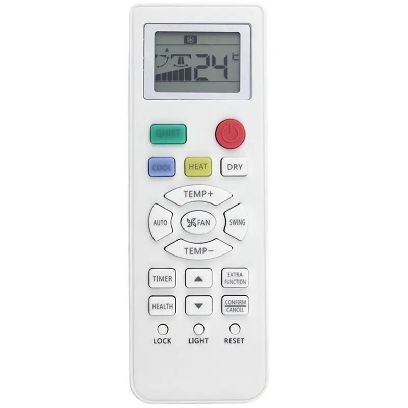 ABUO Replacement A/C Remote Control 0010401715B for Haier Air Conditioner AC for Unit White