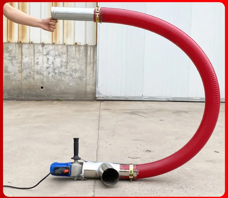 [220v Copper Motor] Hose Grain Sucker Grain Sucker Small Household Wheat Corn Car Sucker, Feeding Artifact