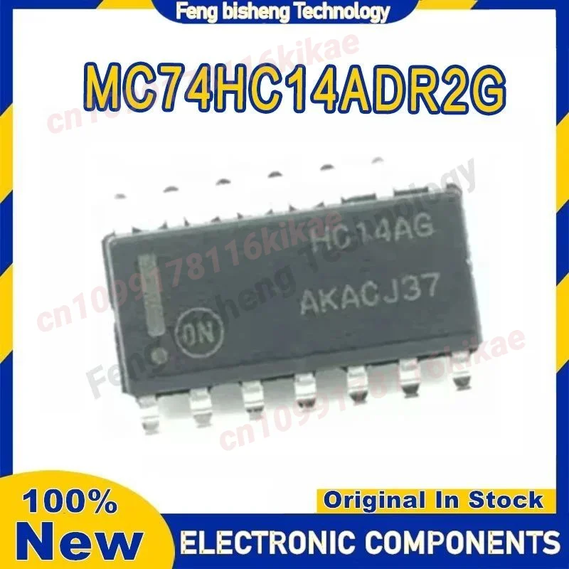 10PCS MC74HC14ADR2G 74HC14ADR2G HC14AG MC74HC14ADR MC74HC14 MC74 MC IC Chip SOP8 Inverter esagonale con ingresso trigger Schmitt