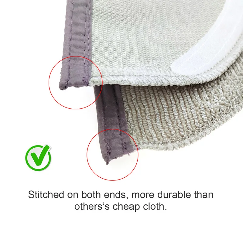 4/5/6/8/10PCS Upgraded Version Dry Wet S5 Mop Cloth Rags For XIAOMI MI Roborock S5 Max S50 S51 S6 Max Water Tank Rag New Finish