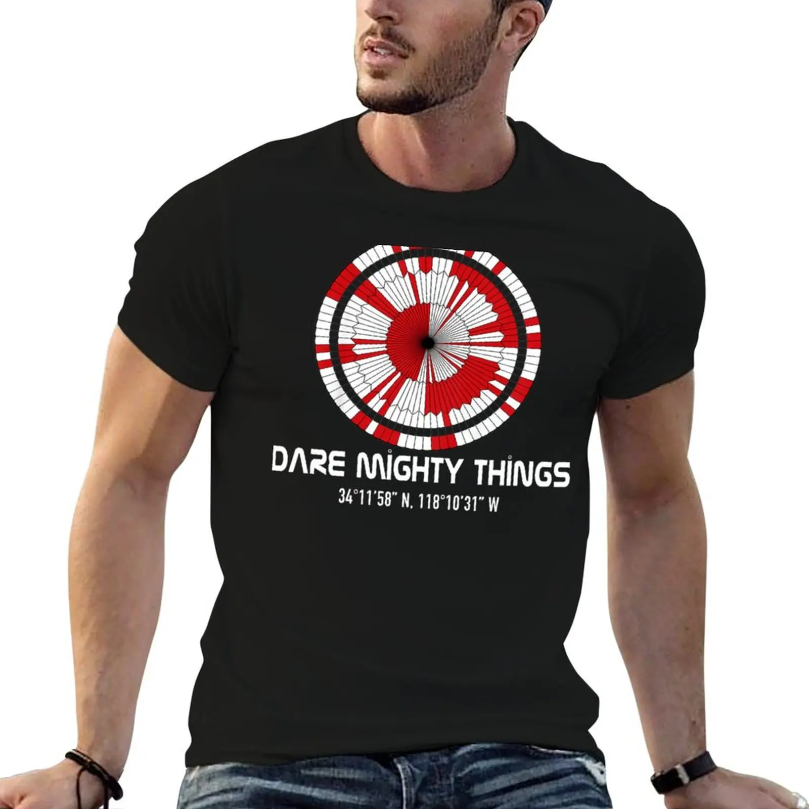 Dare Mighty Things Trends T-Shirt customs design your own plus size clothes men clothing