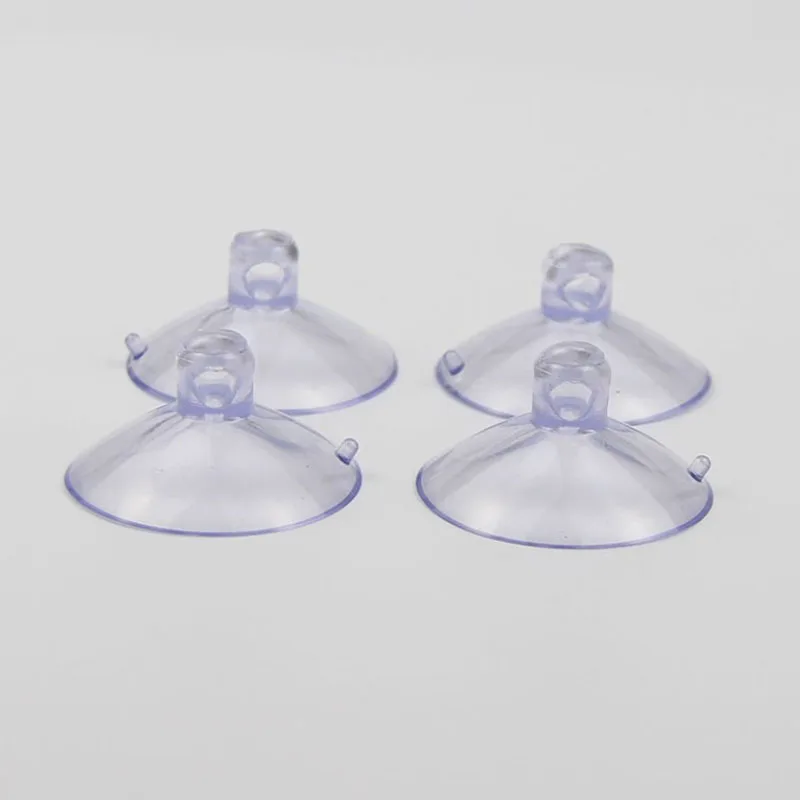 10Pcs Transparent Aquarium Suction Cup Air Tube Holder Sucker for Fish Tank Pump Oxygen Air Tube Fixing Clip Accessories