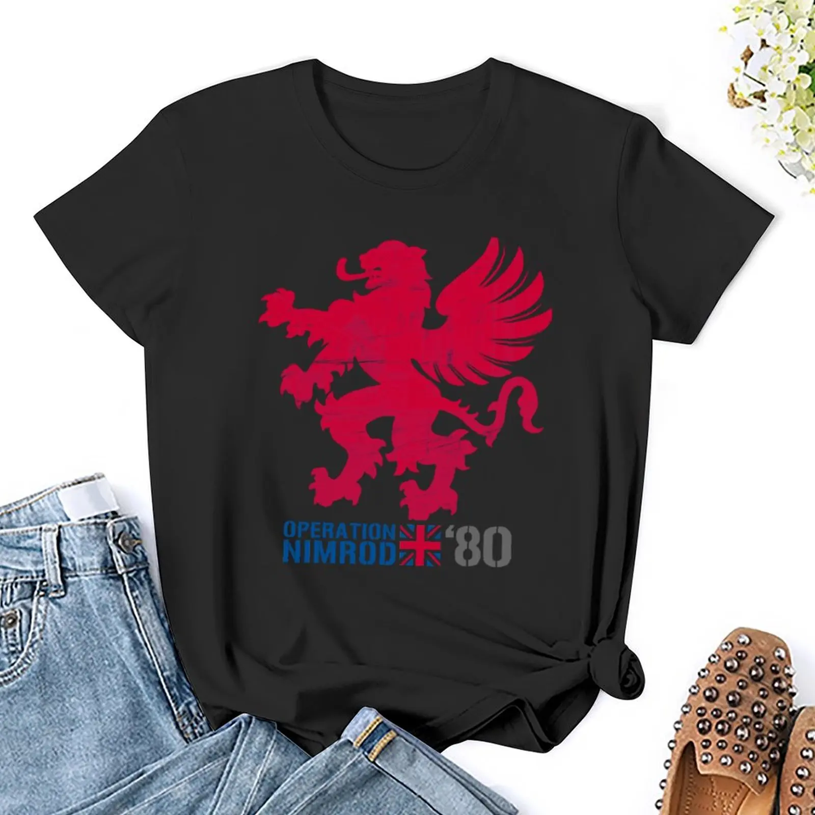 Special Air Service - 1980 T-Shirt plain aesthetic clothes sweat sports fans Women's summer blouses 2024 image 5
