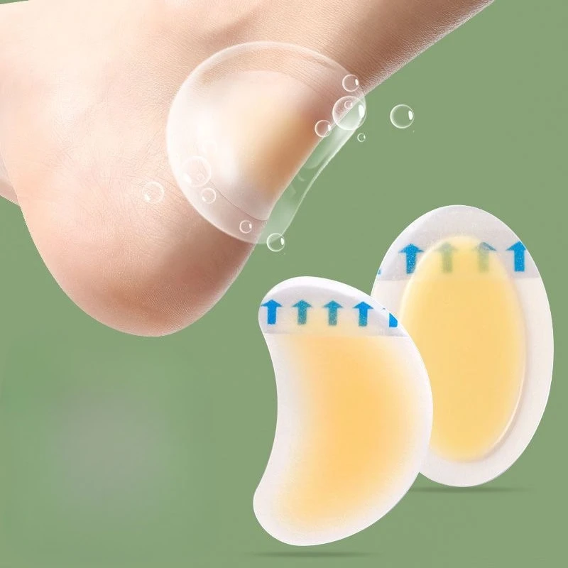 5 قطعة لاصق هلام الغروانية المائية نفطة الجص كعب مكافحة ارتداء كعب ملصق باديكير التصحيح الجص أدوات العناية بالقدم #1