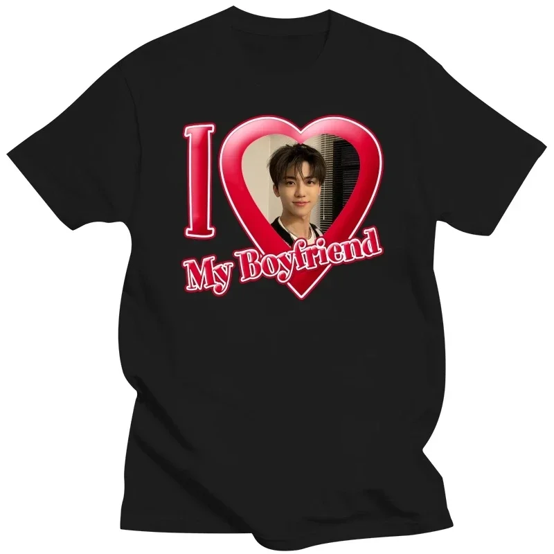 

Футболка в стиле поп-певицы I Love My Jaemin, летняя повседневная футболка унисекс с коротким рукавом и круглым вырезом, 100% хлопок, европейский размер