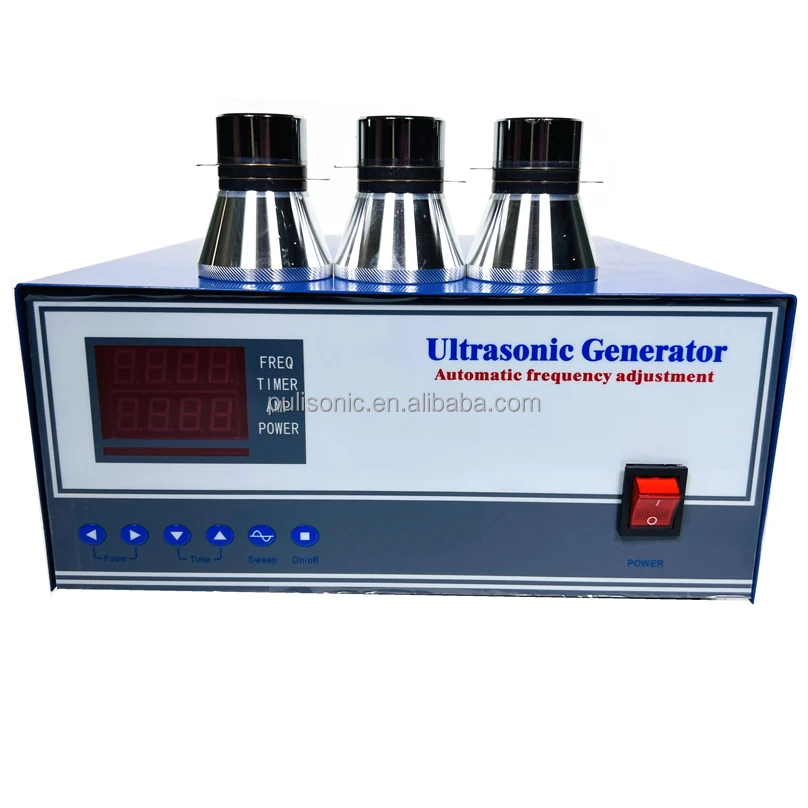 Afbeelding 3: 1200W energiezuinige ultrasone voeding voor het aandrijven van piëzo-elektrische transducers in reinigingsapparaat voor auto-onderdelen 28KHz-40KHz