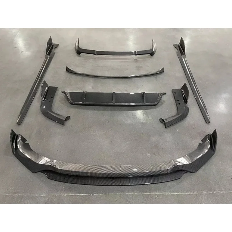 

MCARCOOL M Sport Carbon Fiber SUV Body Kit - Front Lip Rear Diffuser Side Skirts Rear Spoiler