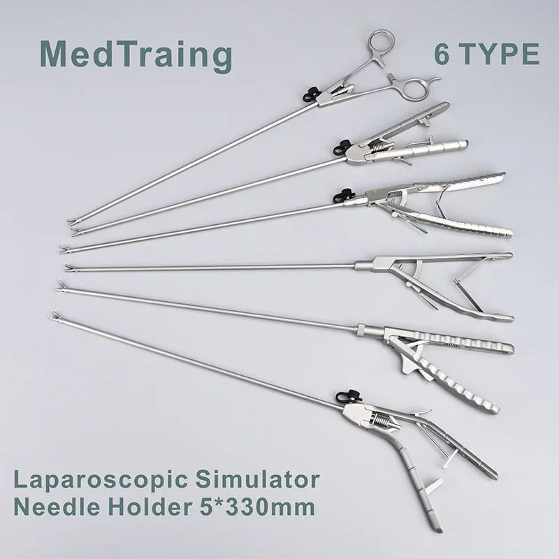 Suporte de Agulha de Treinamento Laparoscópico Instalação de Simulador de Laparoscopia Equipamento de Cirurgia Parastra