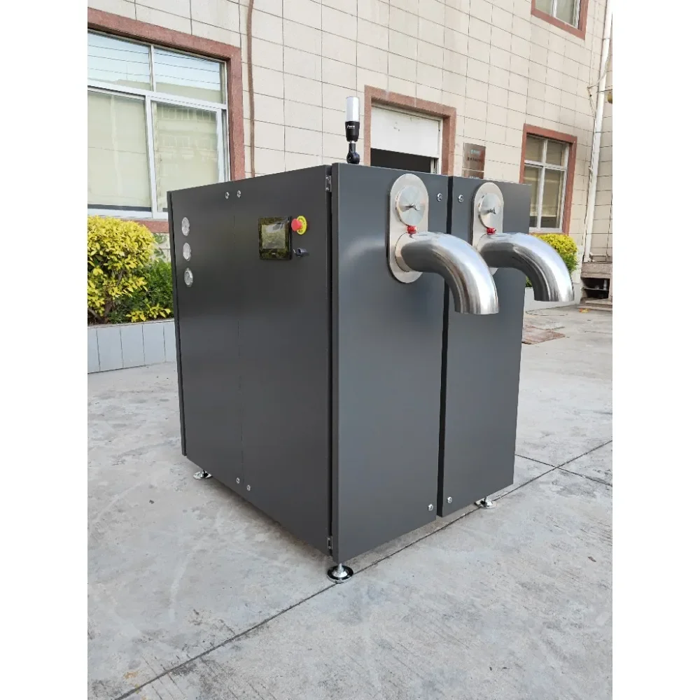 

50kg/h Automatic Dry Ice Pelleting Machine Small CO2 Maker for Industrial Cryogenic Cleaning Compact Cold Chain Ice Production