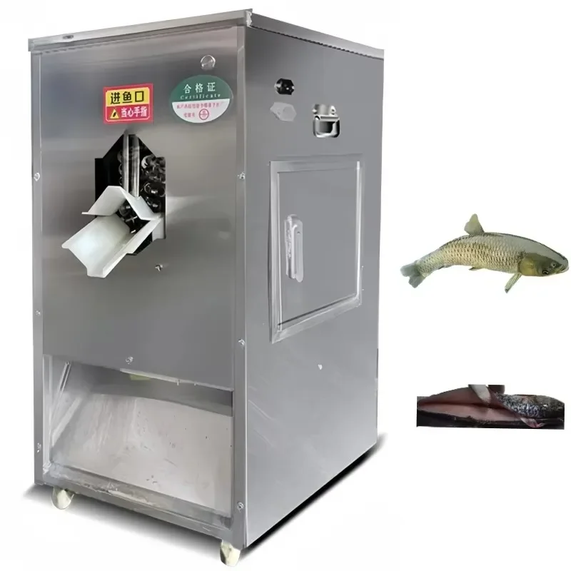 

Automatic Fish Processing Equipment Fish Scale Remover Killing Scraping Descaling Gutting Machine