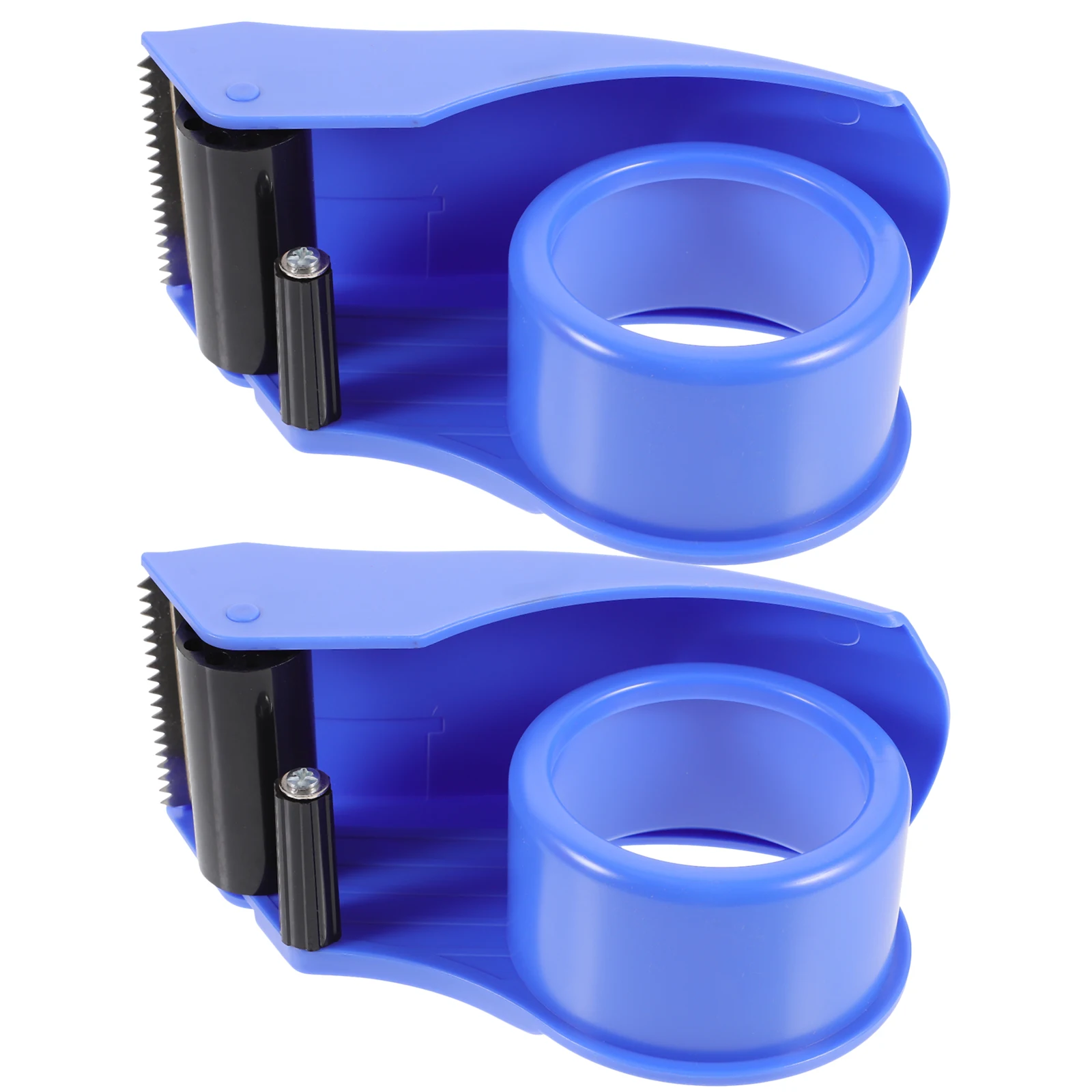 

2pcs Handheld Tape Dispenser Compact Lightweight Ergonomic Design Duct Packaging Tool for Warehouse Use