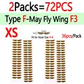72 piezas Tipo F3 XS