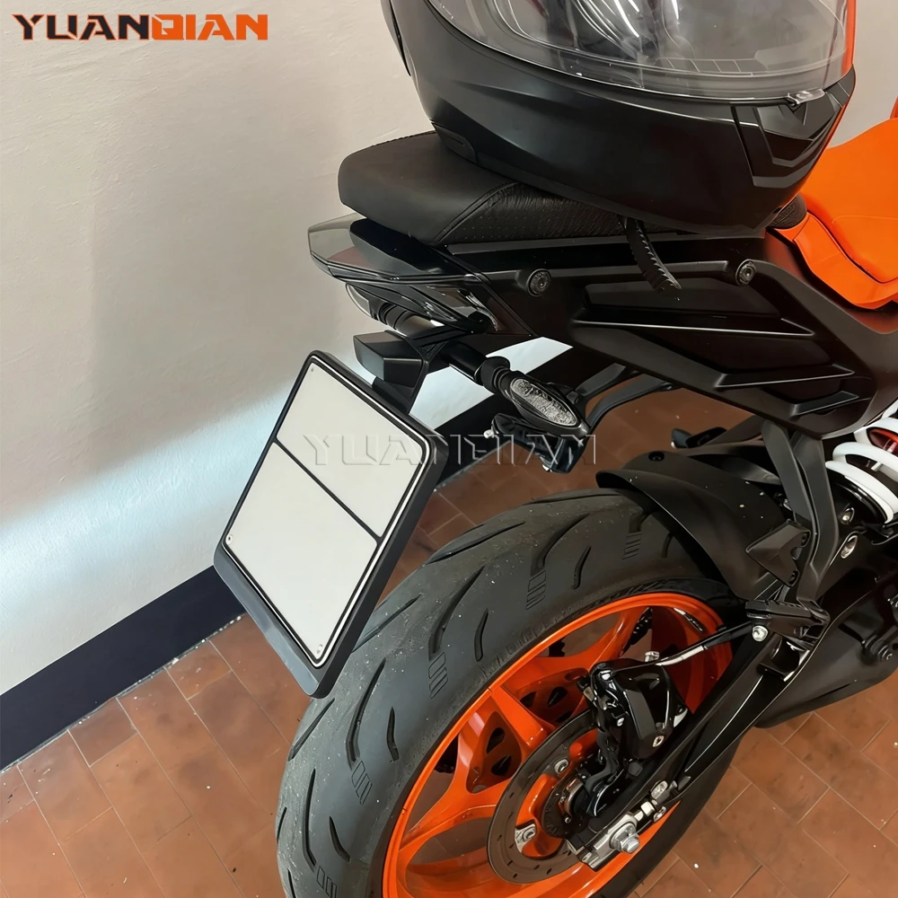 

For 125 250 390 DUKE 125Duke 250Duke 390Duke 2017-2023 Motorcycle Rear License Plate Holder Bracket Tail Tidy Fender Eliminator