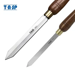 TASP HSS Wood Turning Tools Lathe Spindle Roughing Bowl Gouge Woodworking Woodturning Chisels with Walnut Handle