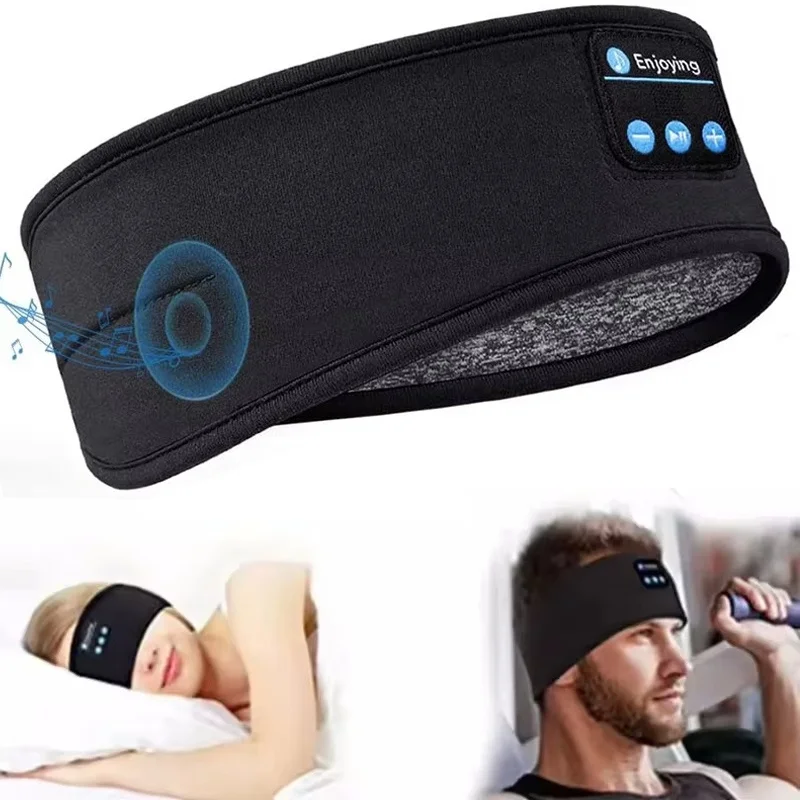 

Wireless Bluetooth Earphones Sports Sleeping Headband Elastic Comfortable Headphones Music Eye Mask Bluetooth Headset Headband