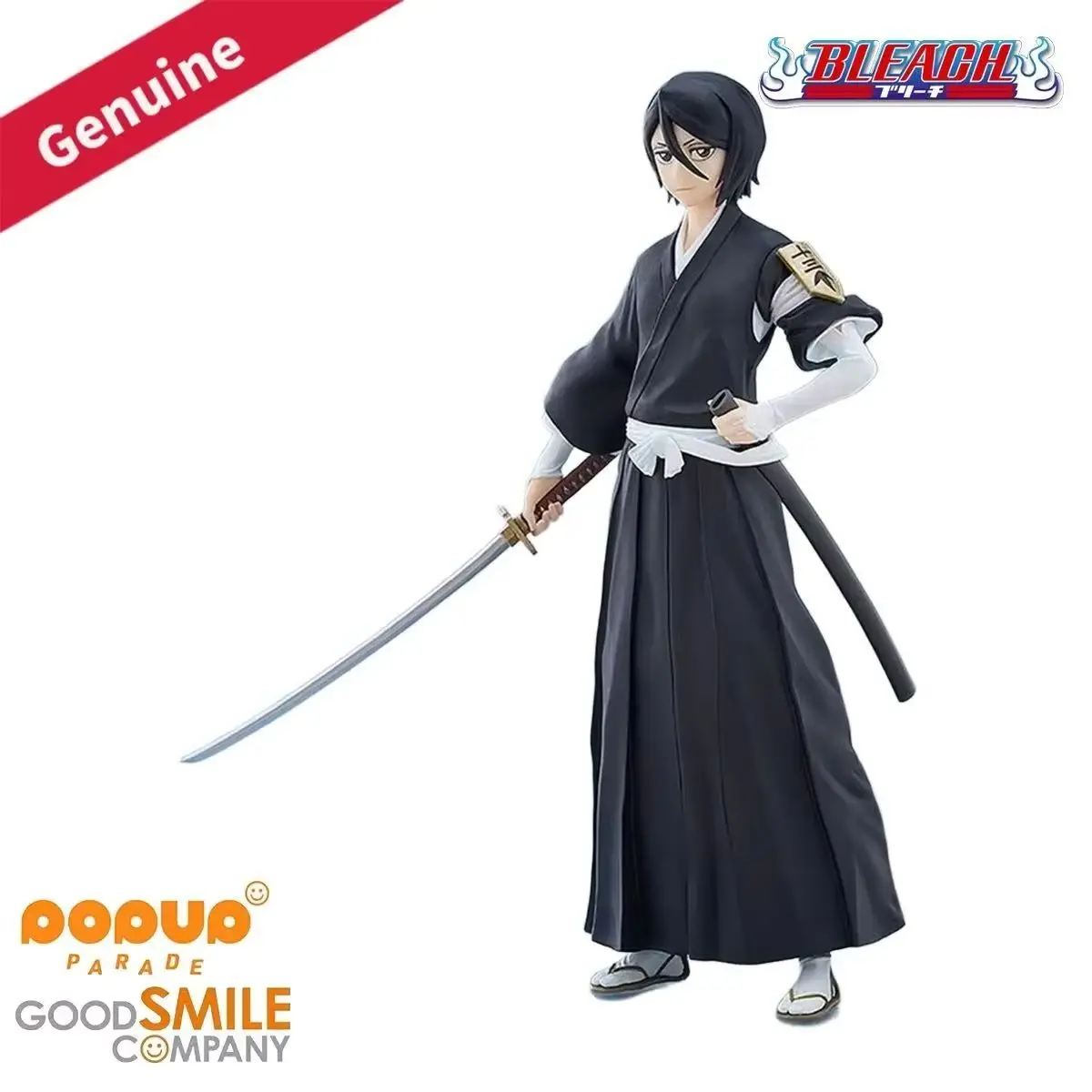 

Оригинальная оригинальная Good Smile Company, предварительно окрашенная Pop Up Parade Bleach Sennen Kessen-hen Kuchiki Rukia H = 160 мм, модель аниме-фигурки