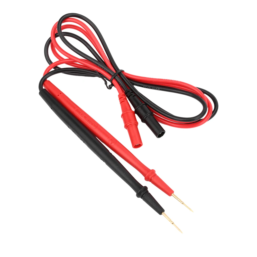 1 Pair Extra Tip Pen for Digital Multimeter Needle Tip Meter Multi Meter Lead Pin Wire Pen Cable 10A  Universal Test Leads Pin