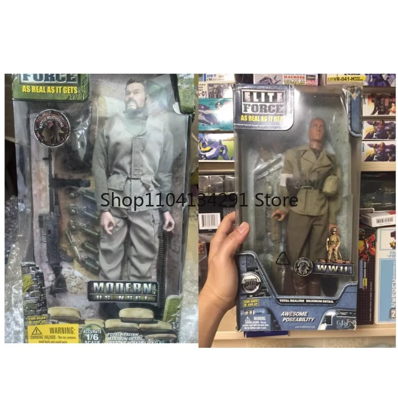 Original BBi Actionfigur 1/6 12-Zoll WWII US Army Medic & Machine Gunner Military Special Forces Sammlerfigur