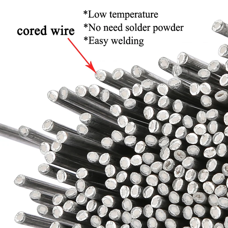 Copper Aluminum Brass Brazing Welding Rods Fux-cored Electrodes Welding Wire for Steel Aluminum Copper Iron Air Condition Weld