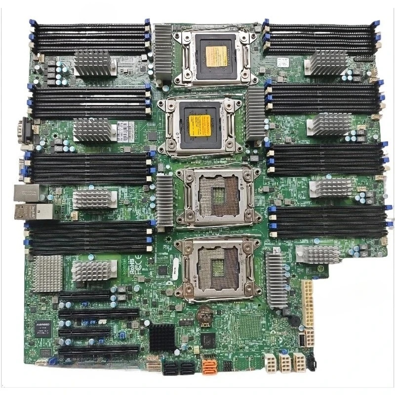 X10QBL-4 Four-way Server Main Board Supports E7-8890 V3/V4 Spot Second-hand Disassembly,