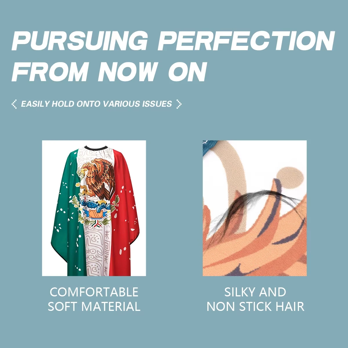 

Hairdressing Cape Waterproof Hair-Cut Barber Wrap Protect Apron for Salon Use Hair Cutting Gown Wholesale
