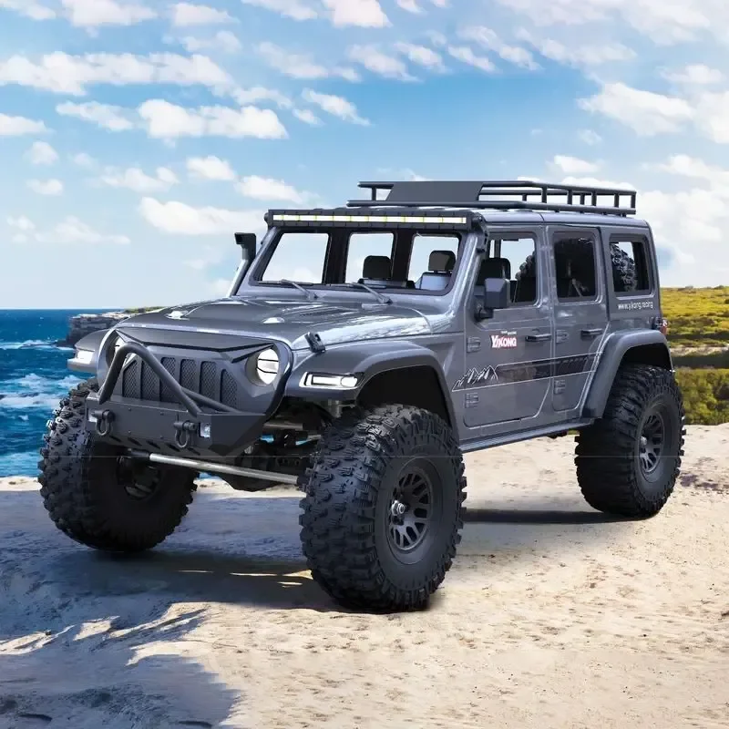 YK4082V3 series brushed and brushless 1/8 remote-controlled climbing car 4WD door bridge differential lock off-road vehicle