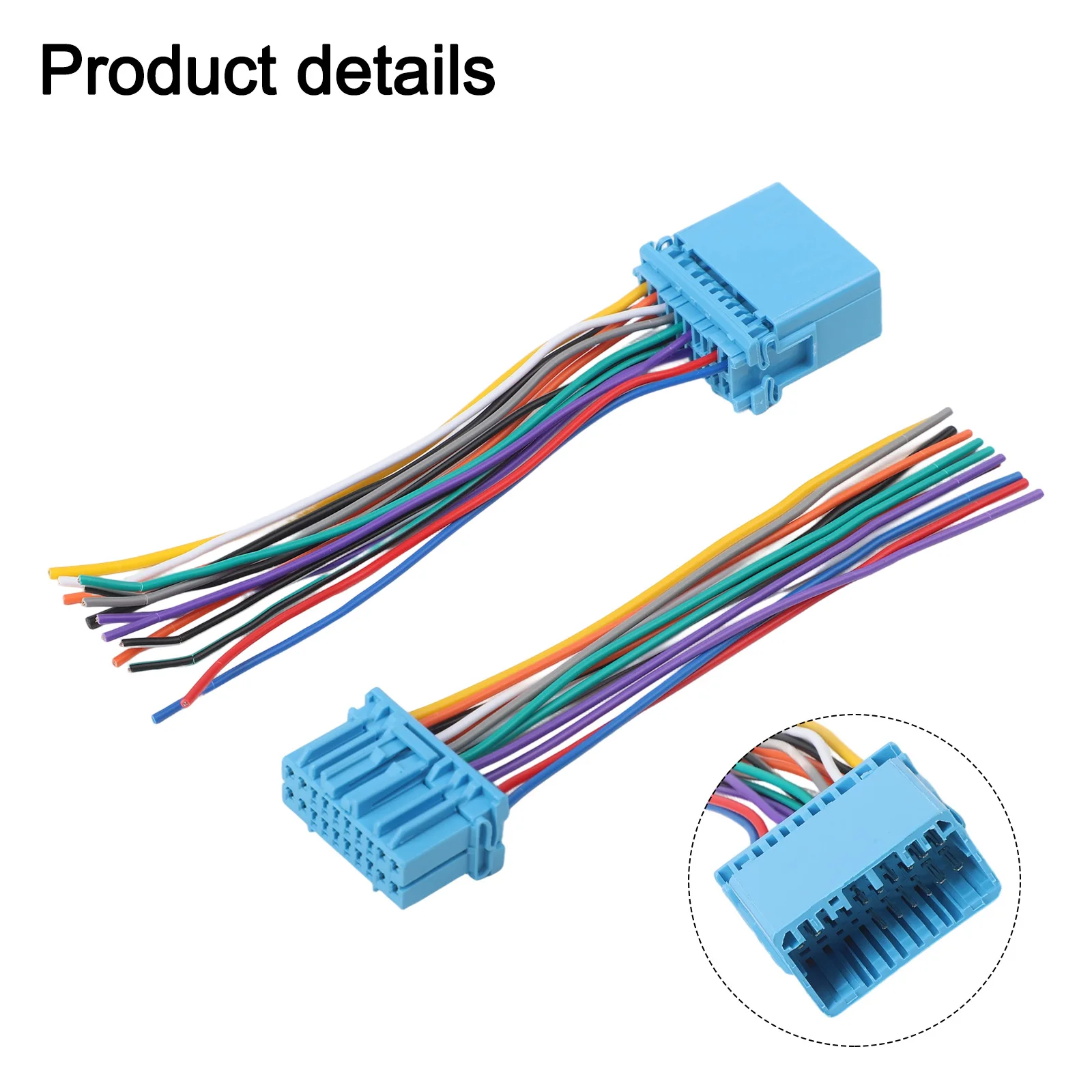 Car Audio- Stereo Wiring- Harness Adapter For Honda For Suzuki Radio Stereo Power For Accord For Civic For Prelude For Acura