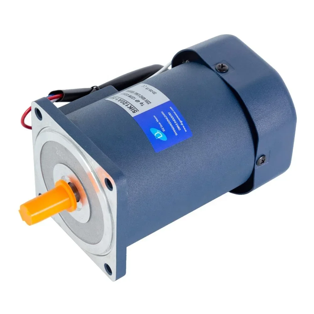 Single phase 220VAC 90w Speed control gear motor