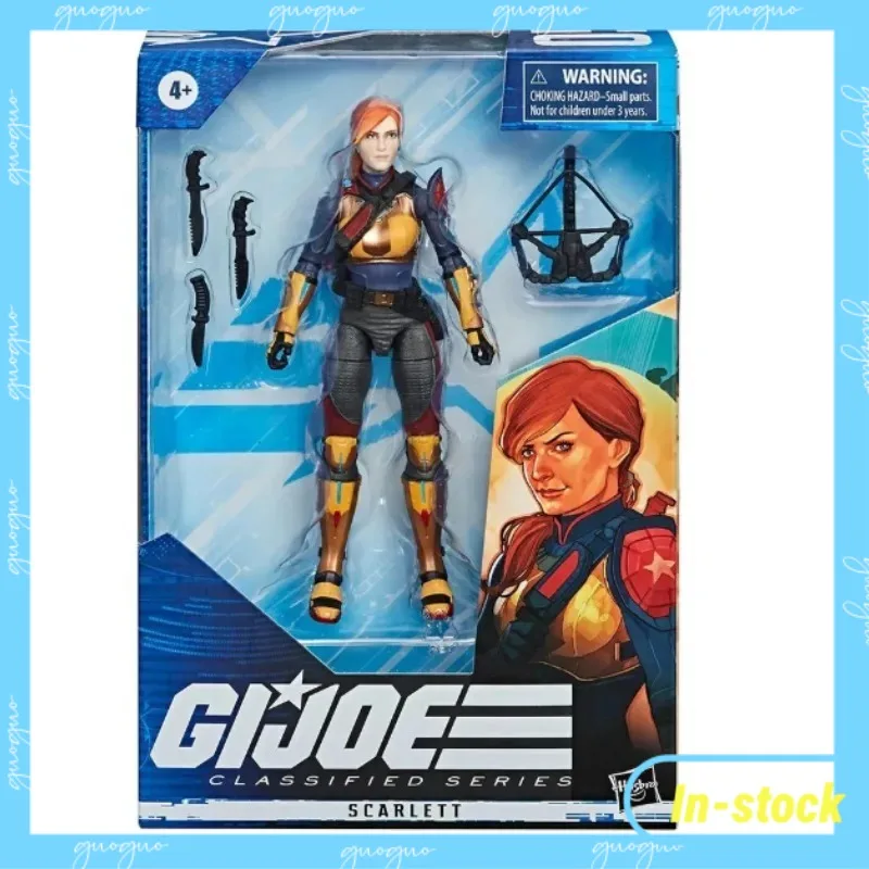 

【В наличии】Хасбро Г.И. Коллекция игрушек персонажей мультфильма Joe Classified Series Scarlett