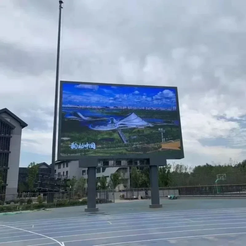 Outdoor P8 Full Color Advertising Screen IP65 Square Large Screen Outdoor LED Display HD Waterproof Display