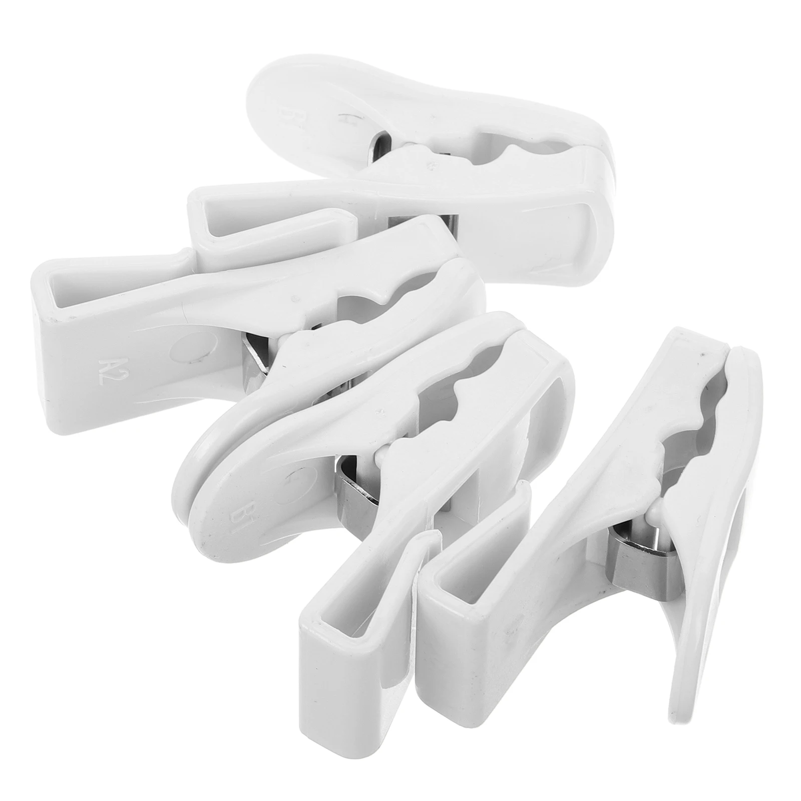 

4pcs Fridge Divider Storage Box Clear Organizer Bins Freezer Refrigerator Multifunctional Side Door Clips Condiment