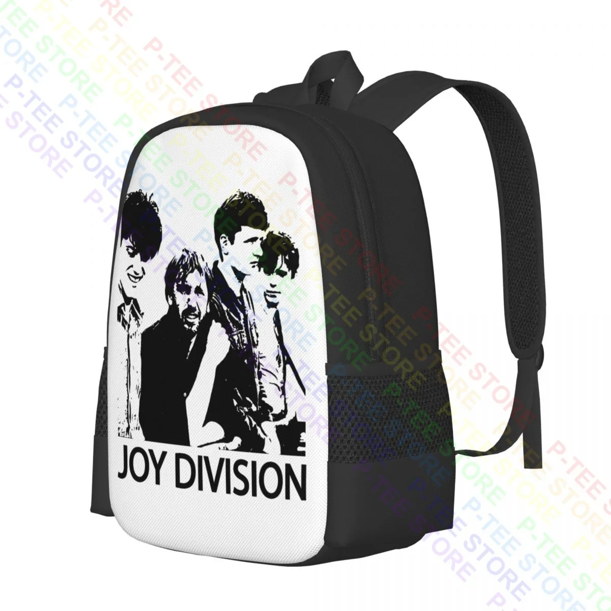 Mens Joy Division Photo Unknown Pleasures MusicBackpack Large Capacity Creative Clothes Backpacks