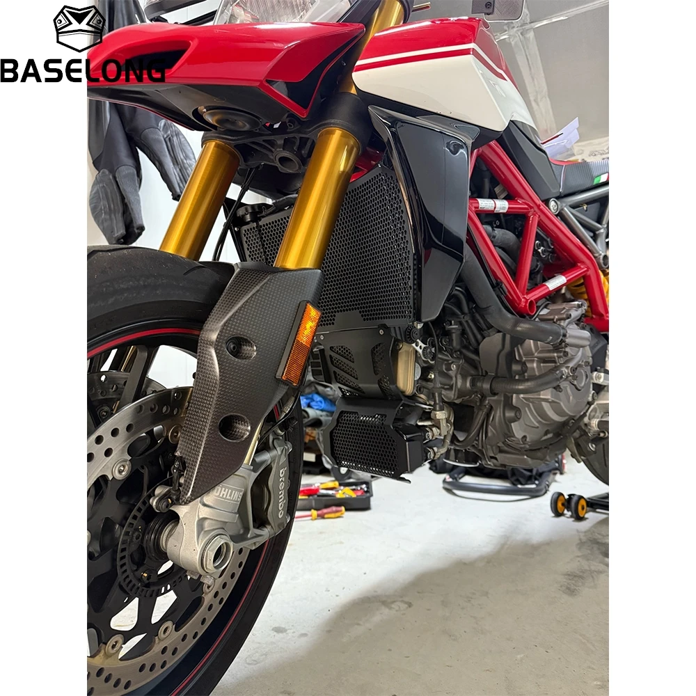 

For Ducati SUPERSPORT & S SuperSport 939 939S 950 950S 2017-2025 2026 Motorcycle Radiator Guard Protector Oil Cooler Grill Cover