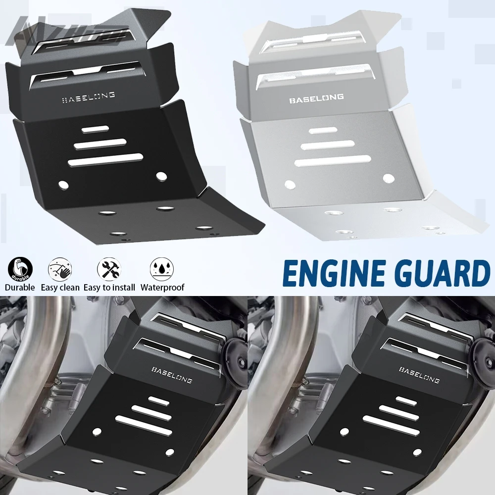 

Мотоциклетная защитная пластина для MOTO GUZZI V85TT 2019-2024 2023 2022 2021 2020 V85 TT, защитная крышка двигателя, защита шасси