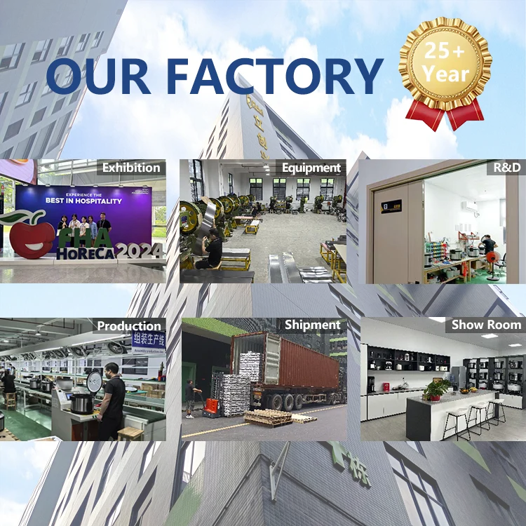 RICH Commercial Digital Smart Multifunction Large Capacity 6L Stainless Steel Electric Rice Cooker for Household Restaurant Use