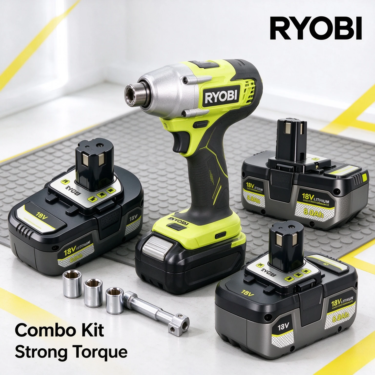 RYOBI One+ 18V 4.0Ah 6.0Ah 8.0Ah Spare Lithium Battery P108 RB18L60 RB18L80 Wear Resistant Casing For Cordless Rotary Tool