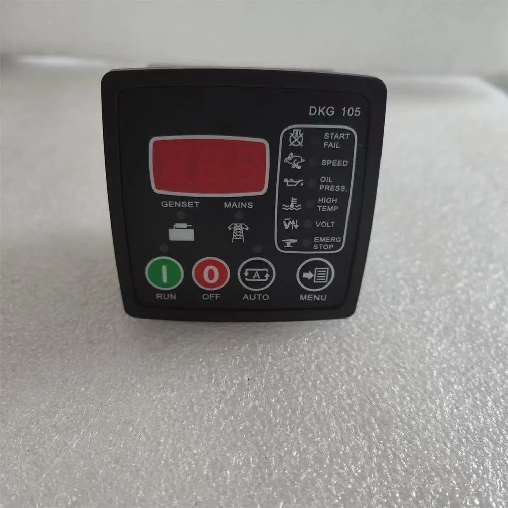 

Durable DKG155 Generator Controller - Manual Start Control Panel for Diesel Generator Genset Accessories