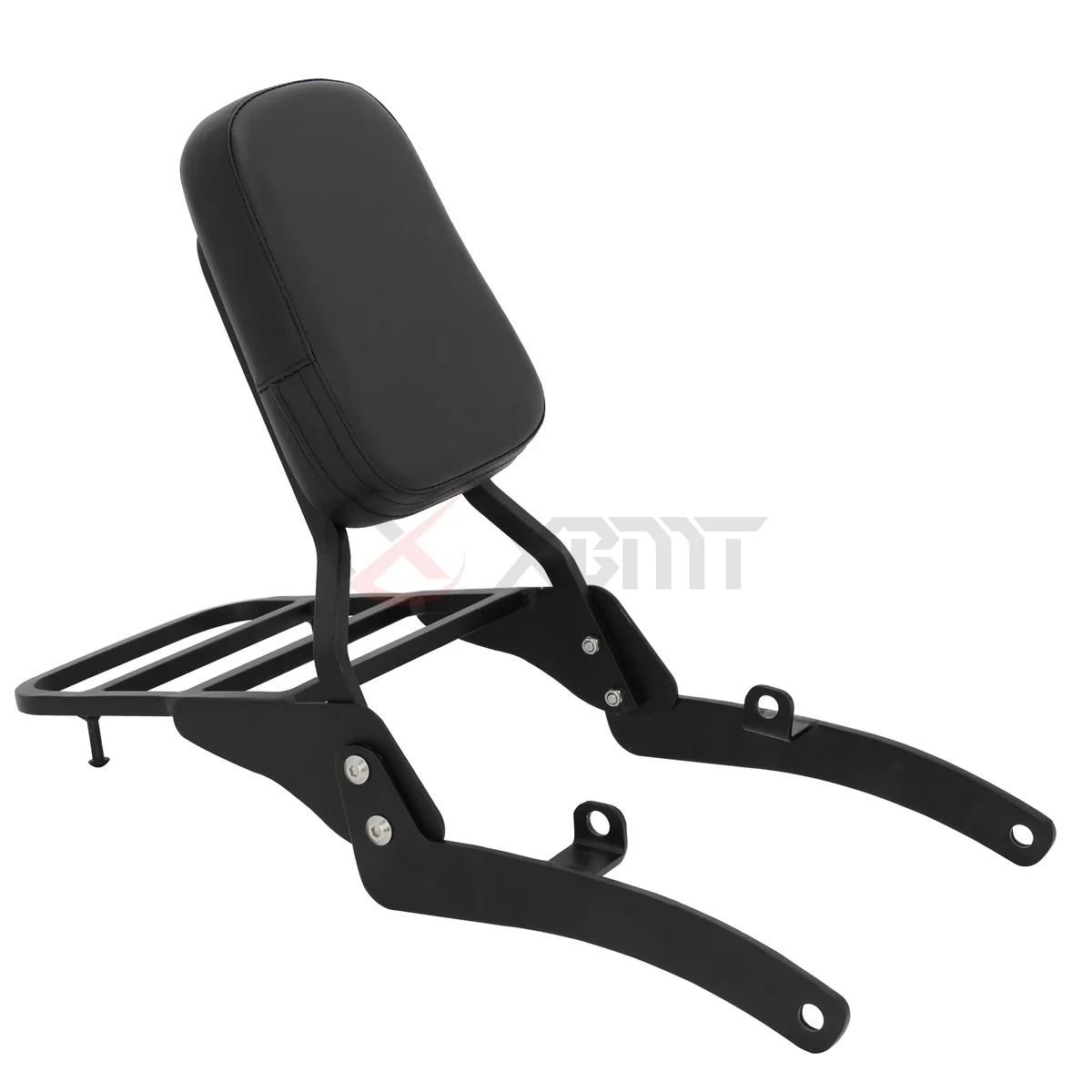 Motorfiets Afneembare Achterpassagier Sissy Bar Rugleuning Kussen Bagagerek Voor Yamaha Virago 400 535 XV400 XV535 Alle Jaar