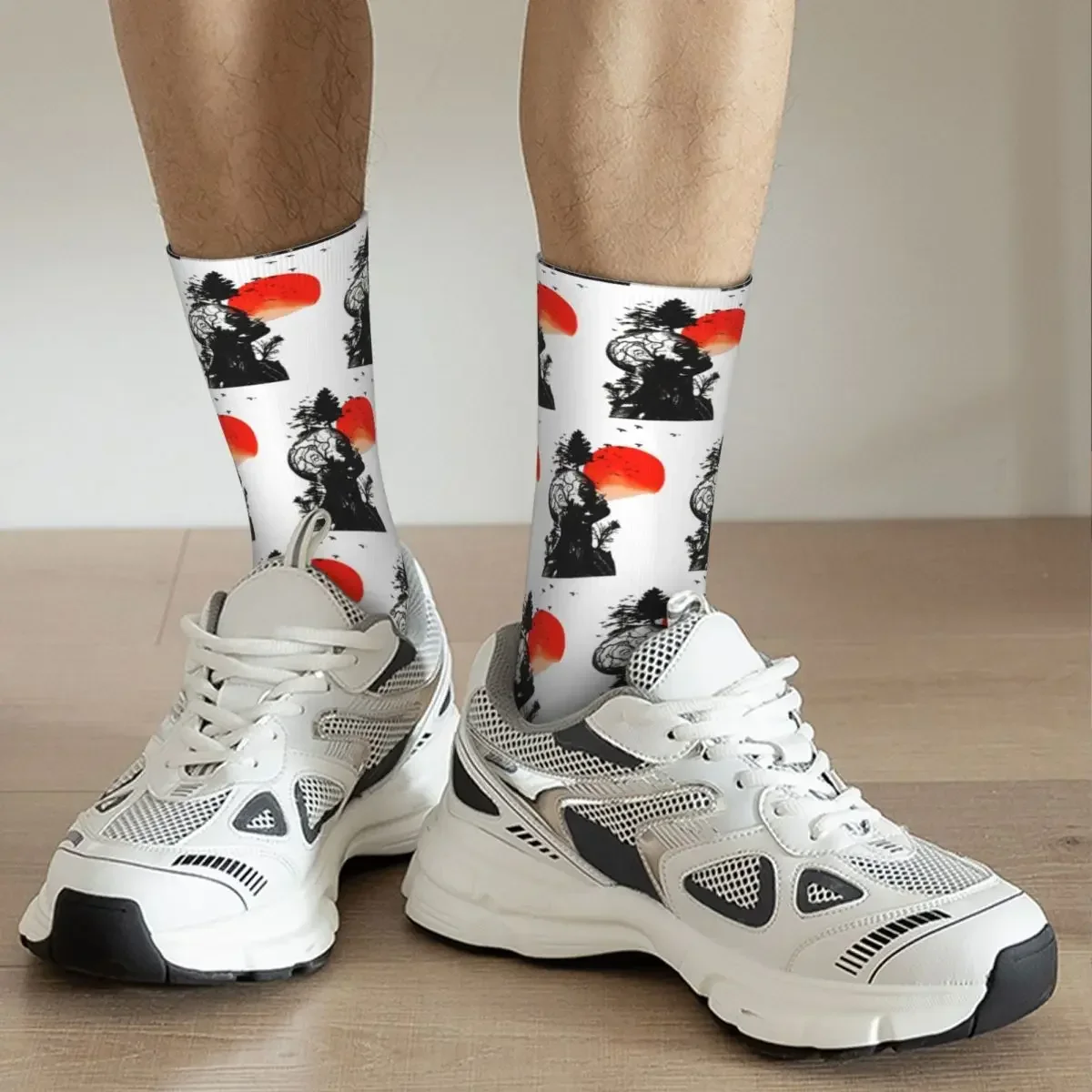 Hangovers Alans Human Tree Men Women Socks Harajuku Super Soft Stockings All Season Long Socks for Unisex Valentine's Day Gifts