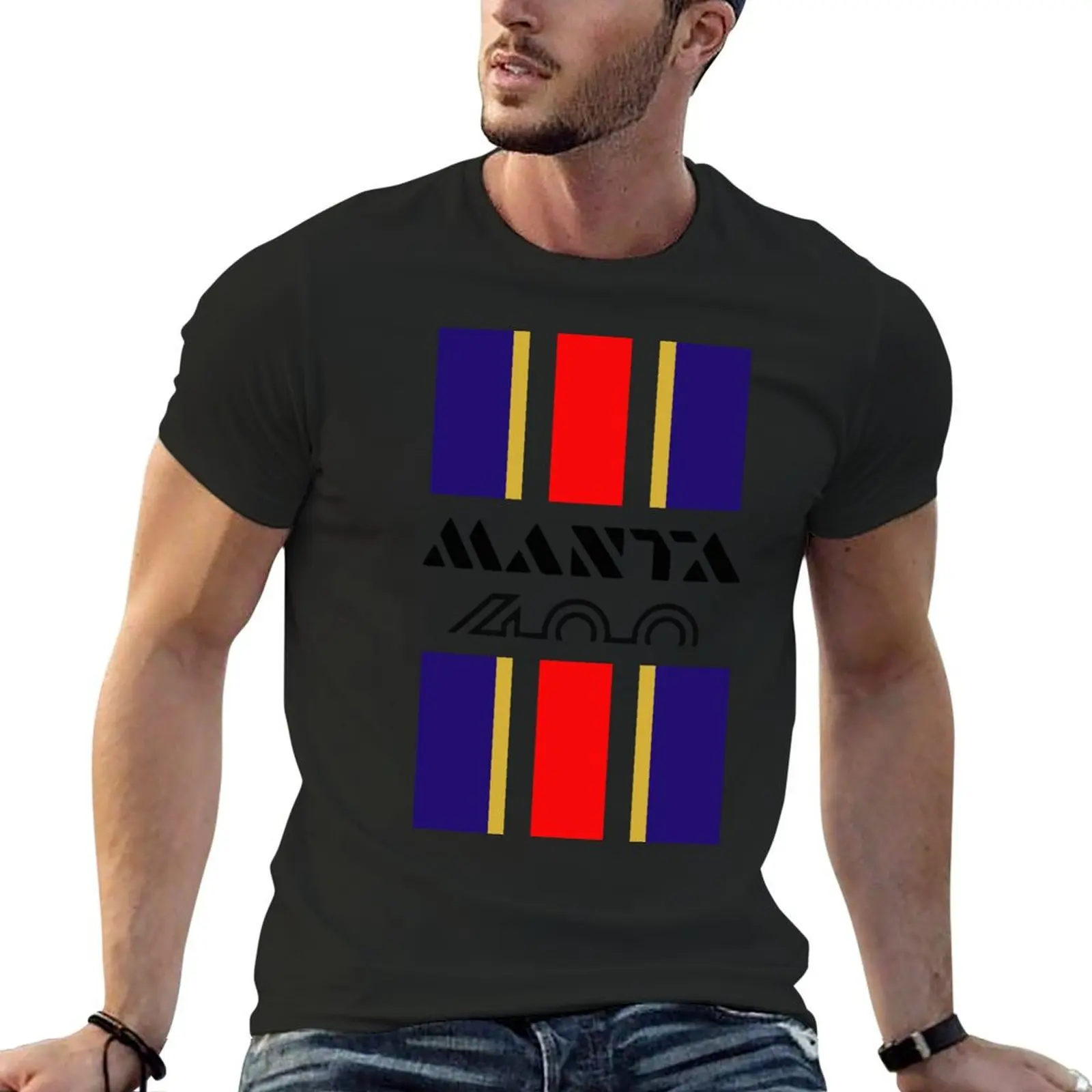 Manta 400 stripes T-Shirt tees aesthetic clothes Men's t-shirt