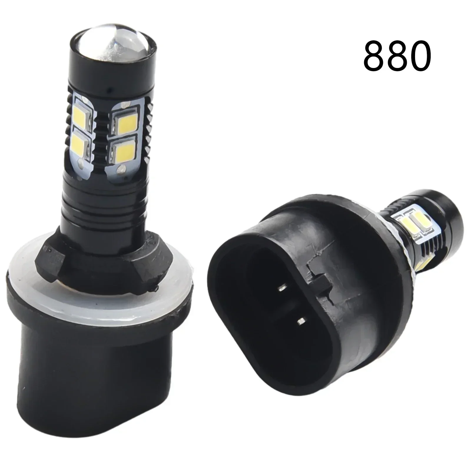 

2PCS 880 LED Car Fog Light Bulb DRL 6000K White High Power 890 892 893 899 Headlight Bulbs Auto Driving Headlamp Lamps