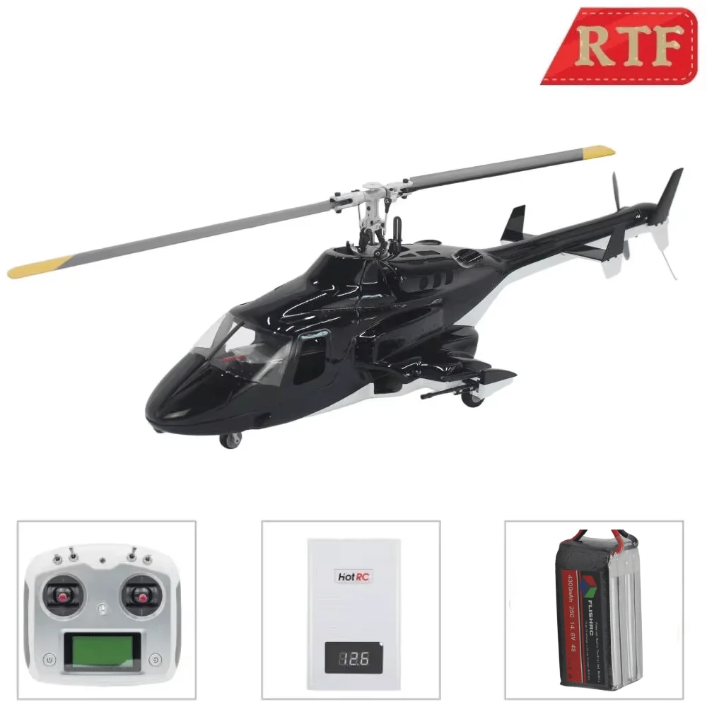 Recensione e Valutazione del FL450 V5 FLISHRC Airwolf 450: Un Elicottero RC di Alta Qualità