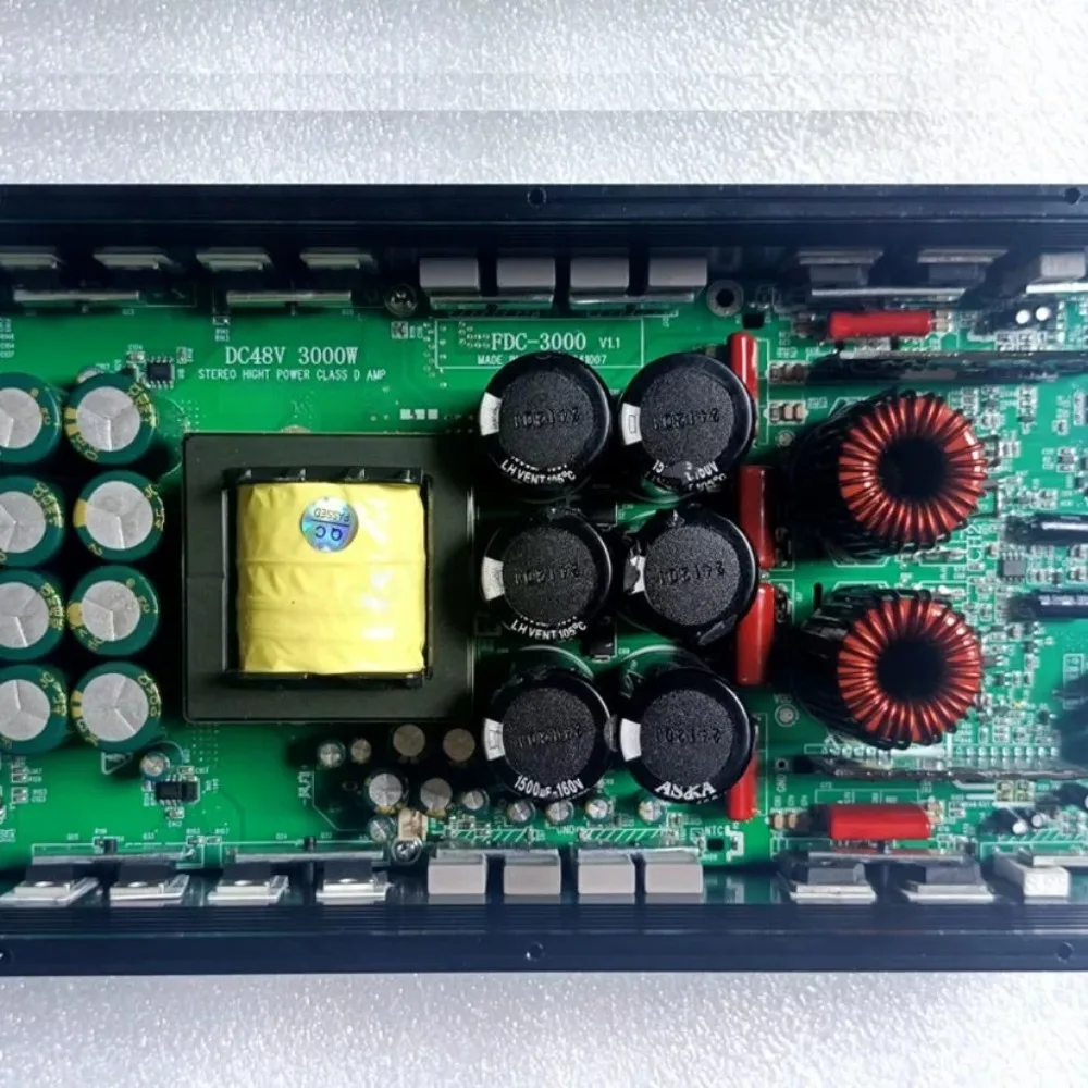 3kW High Power Stereo K Audio Amplifier Module For Outdoor Speaker Wedding KTV Audio Modification Equipment