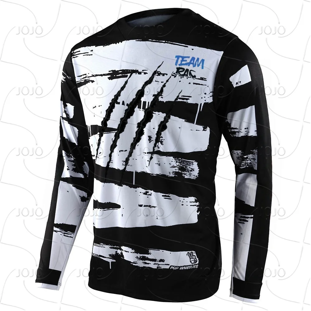 

Футболка MTB DH, толстовка для мотоцикла BMX Endurance, горный велосипед, мужской внедорожный мотоцикл, быстросохнущий трикотаж с длинными рукавами