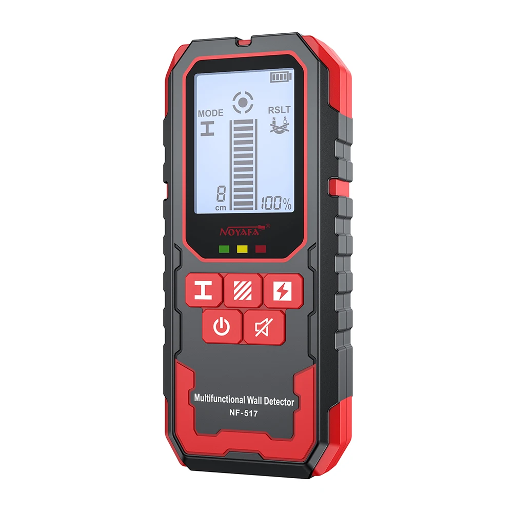 

NF-517 Wall Scanner 3 in 1 Stud Finder Detects Metal Wood & Live Wires High Accuracy & Easy to Use