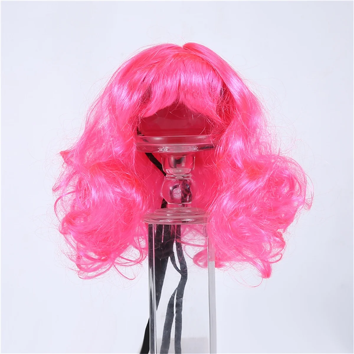 

A Pet Wigs Cats and Dog Wigs Funny Cosplay Pet Headwear Dog Cats Wigs with Adjustable Elastic Bands