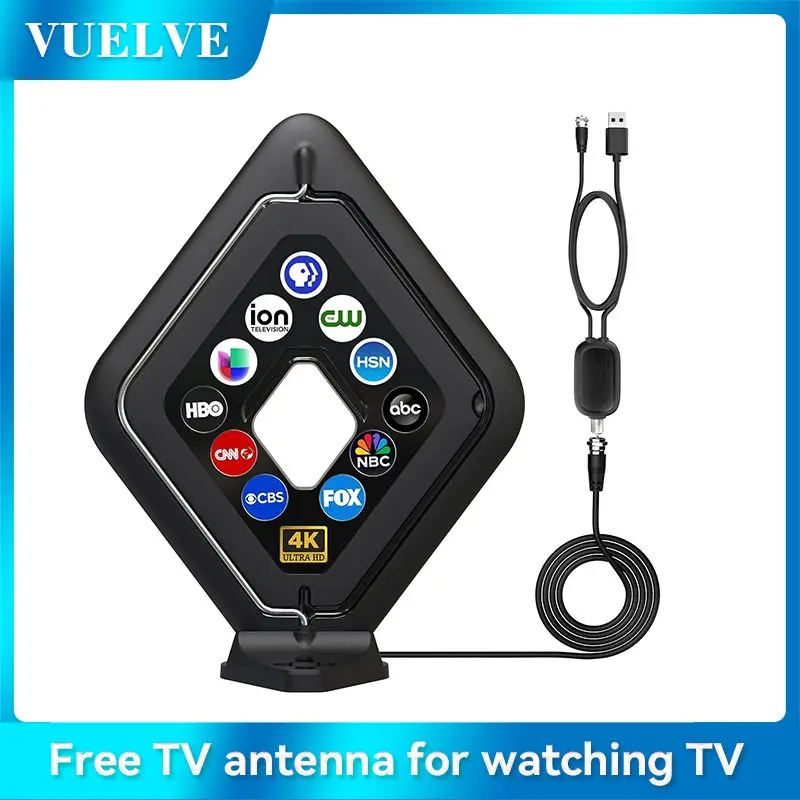 

Digital TV Antenna Indoor and Outdoor Strong Signal TV Antena 560 Miles Uhf Vhf Antennas Aerial