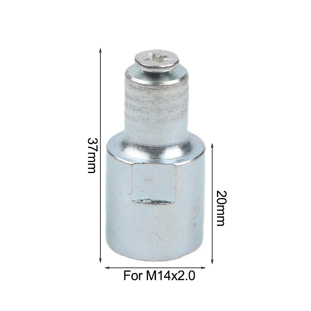 For M14x2.0 Thread Saw Extension Rod Connecting Adapter For 125 150 Angle Grinder Carving Disc Metal Cutting Tool Accessory