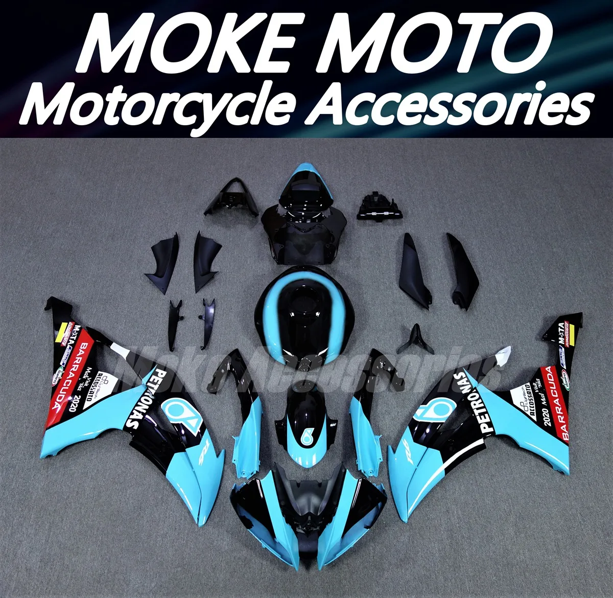 

Motorcycle Fairings Kit Fit For YZF R6 2008 2009 2010-2014 2015 2016 Bodywork Set High Quality ABS New Injection Black